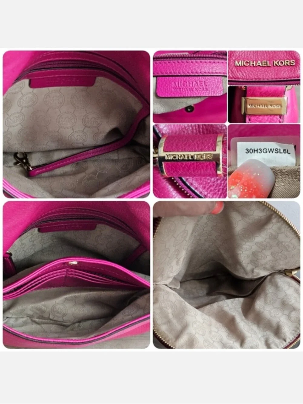 Michael Kors Bedford Tassel Shoulder Bag...EUC